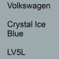 Preview: Volkswagen, Crystal Ice Blue, LV5L.